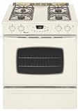 Review Amana  / Amana : Slide-In Gas Range BISQUE