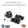 Pull-Back Spy Audio Car with Remote Receiver