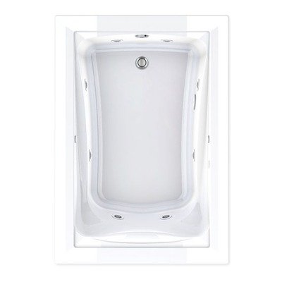 Green Tea Whirlpool Bath Tub in White