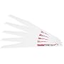 Milwaukee 48-00-5027 The AX 12-Inch, 5/8 TPI Super Sawzall Blade, 5-Pack