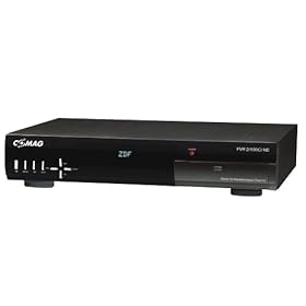 Comag PVR 2 100CI Ricevitore satellitare HD con Hard Disk esterno da 1 TB, colore: Nero