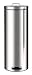 Brabantia Pedal Bin, 20litre Slimline, Brilliant Steel