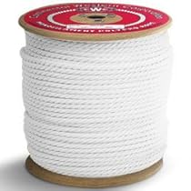 PolyPRO White Rope - 3 Strand - 1/4