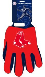 Caseys Distributing 9960694061 Boston Red Sox Two Tone Gloves