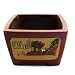 Happy Bonsai Handcrafted Zisha Clay Painting Pot 2.8 Height