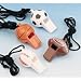Sport Ball Whistle Necklace - 12 pieces