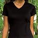 Apparel : Port Authority Cotton/Spandex V-Neck T-Shirt