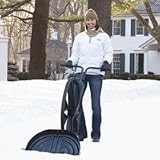 The Sno Wovel Wheeled Snow Shovel