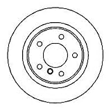 Produkt-Bild: 2 AUTEK Bremsscheiben hinten BMW 3 328Ci 325i 328i 320i 318i 325xi 320td 325Ci 320d 325ti 320Ci 320Cd 323Ci