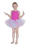 Little Miss Princess Tutu Madelyn Nicole Tutu-4/5 (Mint, Dusty Rose, Light Blue, and Wisteria)