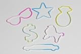 Zany Bandz Shaped Rubber Bands Bracelets 24Pack Hollywood Glows In The Dark!