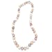 Valero Pearls Valero Classics Damen-Halskette S��wasser-Zuchtperlen wei� / apricot / flieder ca. 9,0-10,0 mm 52 cm 340325