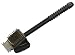 Char-Broil 2185041 V-Shaped Double-Sided Grill Scrubber Brush
