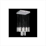 Trans Globe PND-187 Modern - Sixteen Light Pendant, Polished Chrome Finish with Clear Glass