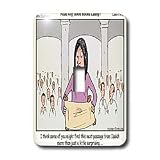 Rich Diesslins Funny Cartoon Gospel Cartoons - Jesus - Read Any Good Books Lately - Light Switch Covers - single toggle switch
