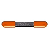 The Backspin Buddy Golf Club Iron & Wedge Cleaner, Sharpener, & Regrooving Tool - ORANGE Endcaps