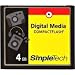 Electronics : SimpleTech 4GB COMPACT FLASH CARD ( STI-CF/4GB )