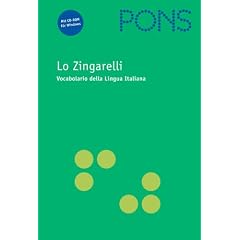 PONS W�rterbuch, Lo Zingarelli, m. CD-ROM