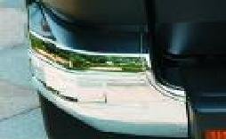 Toyota FJ Cruiser Chrome Rear Bumper Covers 2007, 2008, 2009, 2010