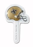 New Orleans Saints Cupcake Picks