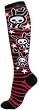 Skelanimals Socks Jack the Bunny Pink and Black Socks