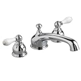 American Standard T970.732.299 Hampton Deck-Mount Tub Filler Trim Kits - Chrome/Brass Mix (Pictured in Chrome)