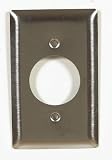 Pass & Seymour #SS720CC15 1G 1.576 Stainless Steel Wall Plate