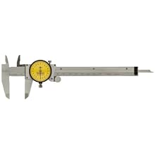 Starrett 120M Series Dial Caliper, Stainless Steel, Metric, For Inside/Outside Measurements