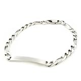 Identity bracelet silver 