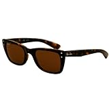 Ray-Ban 4148 NEW MODEL! Caribbean Sunglasses (Light Havana w/Crystal Brown Polarized Lenses)