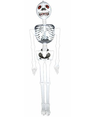 6' Inflatable Skeleton Prop Halloween Decor Decoration