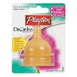 Playtex NaturaLatch Latex Nipples, Fast Flow - 2... by PLAYTEX FAMILY PRODUCTS.