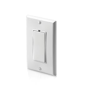 Leviton 6652-1W Decora 500W/500VA 1/6HP Variable Countdown 1 Minute to 18 Hours Electronic Incandescent/Inductive Timer, Single Pole or 3-Way, White