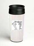 16 oz. Double Wall Insulated Tumbler with dolphin - Paper Insert