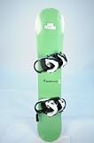 New Snowjam Glowstick Green Snowboard with Medium Binding 136cm #23712