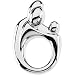 Sterling Silver Mother and Child Pendant by Janel Russell