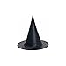 Black Children's Satin Witch Hat