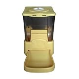 ノーブランド 大容量自動給餌器 イエロー PF-10