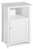 Anywhere Table/telephone Stand With Cabinet White