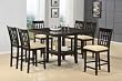 Hillsdale Furniture Tabacon Counter Height Gathering Table With Wine Storage Rack