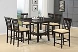 Hillsdale Furniture Tabacon Counter Height Gathering Table With Wine Storage Rack