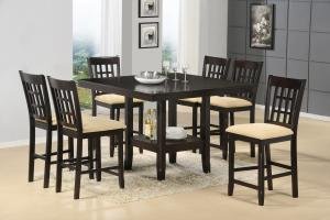 Hillsdale Furniture Tabacon Counter Height Gathering Table With Wine Storage Rack