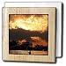 Edmond Hogge Jr Fish - Fly Fishing at Sunset - Tile Napkin Holders