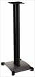 Sanus Steel Foundations SF34s - Speaker stand for speaker(s) - steel - silver - bookshelf, floor-standing