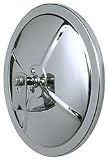 NuLine 8-1/2blk Round Convex Full Size Convex Mirror