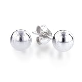 Sterling Silver Ball Earrings