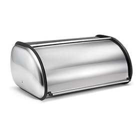 <b>Polder 216204 Deluxe Stainless Steel Bread Box</b>
