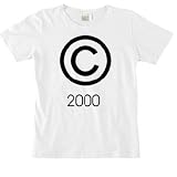 Copyright 2000 T-Shirt Women's Cut T-Shirt