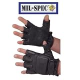 Mil-Spec Plus Rappid Rappel Half Finger LARGE Gloves