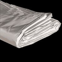 14' x 48' Heavy Duty Vinyl Tarp - 16 oz. - 20 Mil - White - ReUsed Billboards!